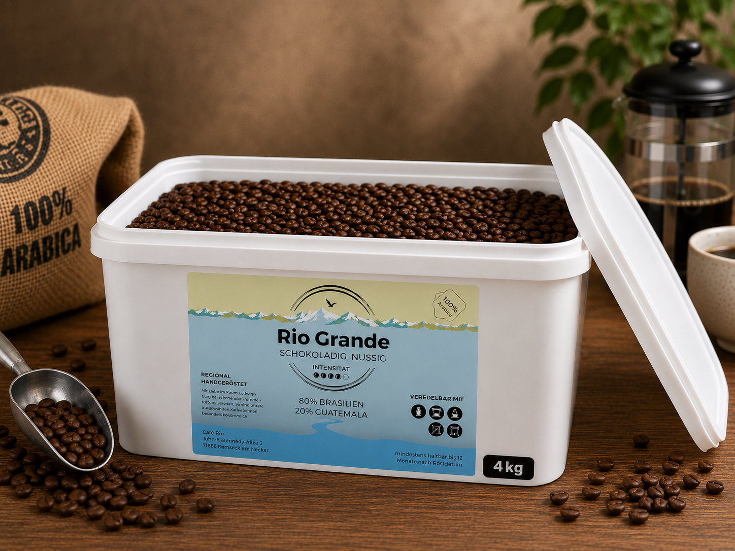Grande Kaffeebohnen 4kg