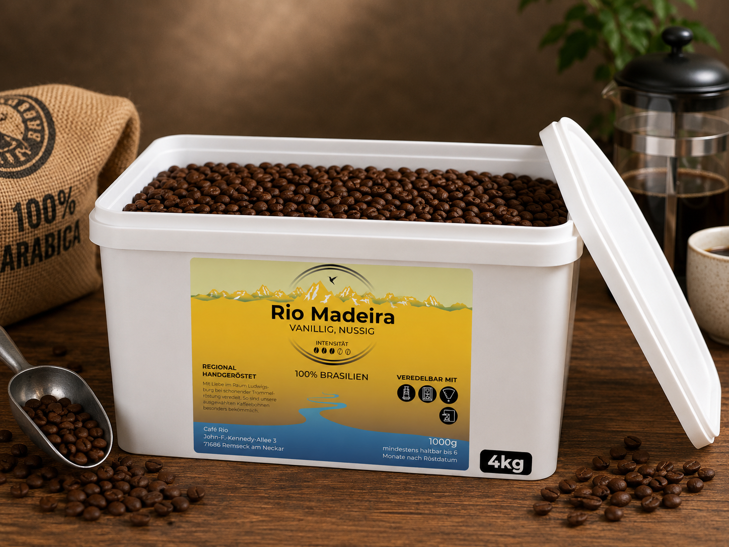 Madeira Kaffeebohnen 4kg